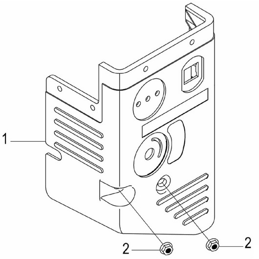 Крышка воздухозаборника Champion ST861E